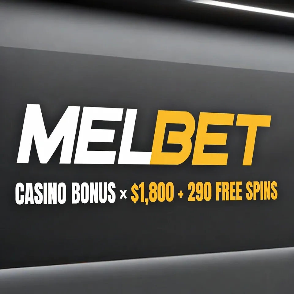 Melbet casino bonus 1800 numbers coins dark background