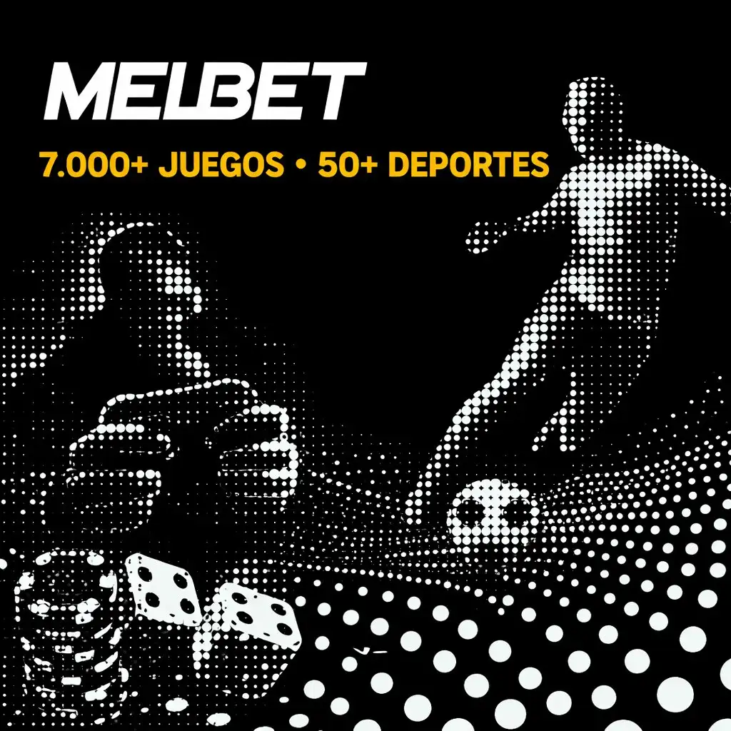 Melbet plataforma juegos deportes ruleta balon dorado fondo negro