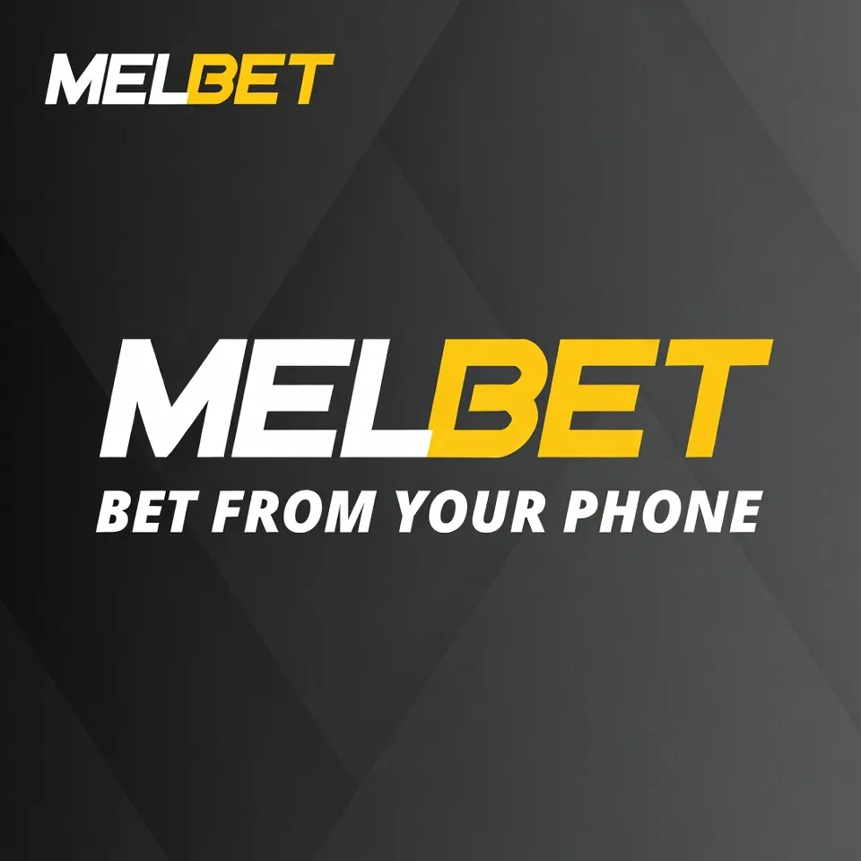 Melbet mobile betting smartphone hand dark background
