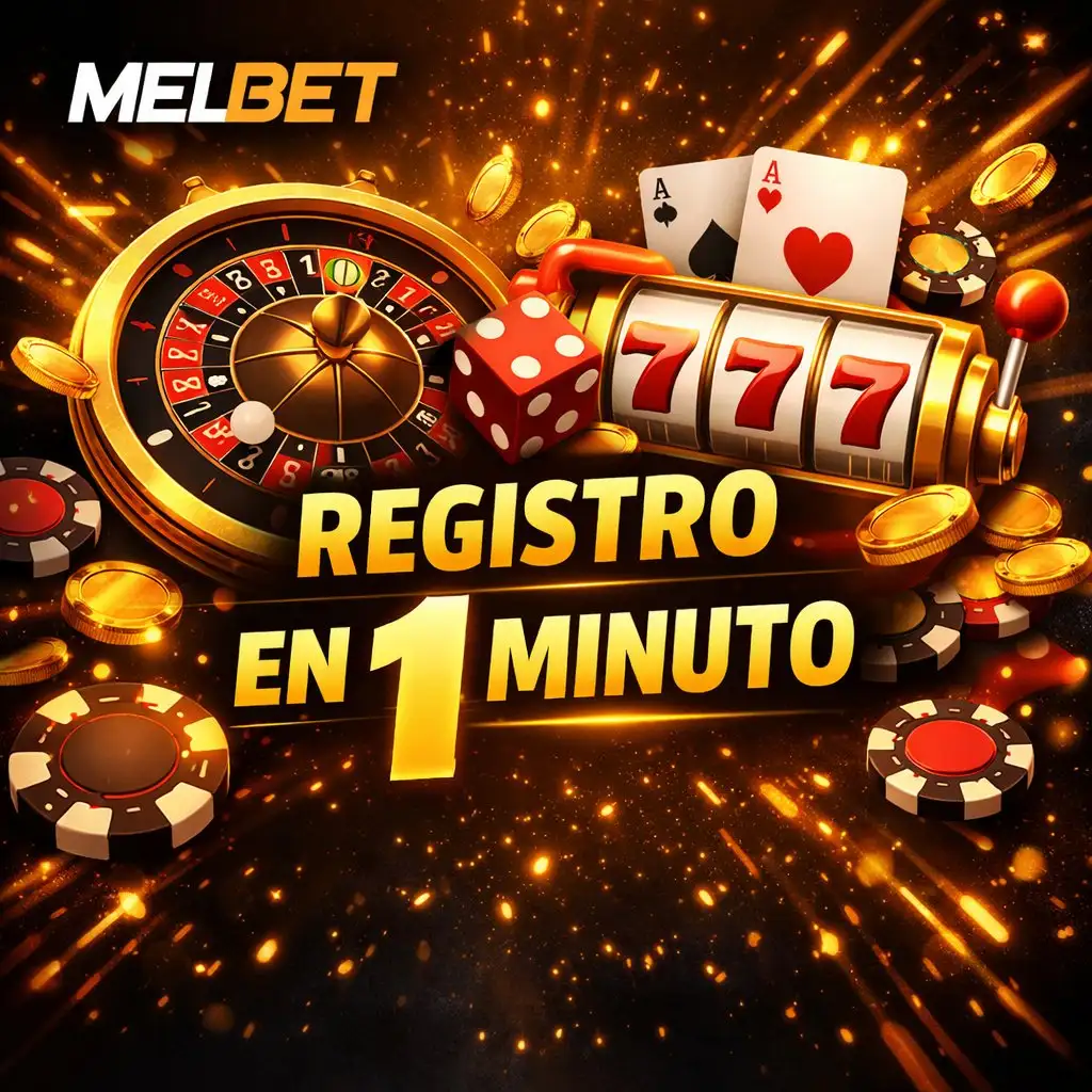 Melbet registro rapido reloj dorado check marca verificacion oscuro